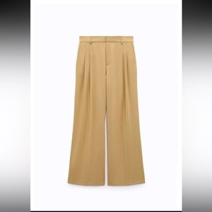 Zara Mid-rise trousers